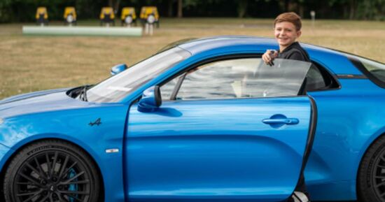 Stage de Pilotage enfant en Alpine A110 pr&egrave;s de Rouen (27)