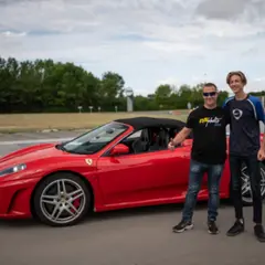 Stage de Pilotage enfant en Ferrari F430 à Escource (40)