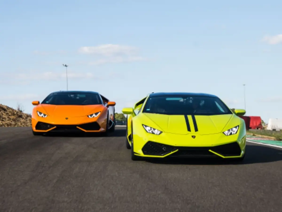 Stage de pilotage Lamborghini Huracan, Circuit de Ladoux (63)