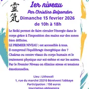 Stage de Reiki Usui 1er Niveau