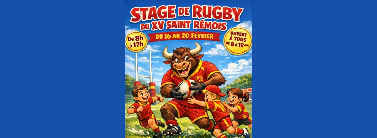Stage de rugby du XV Saint Rémois