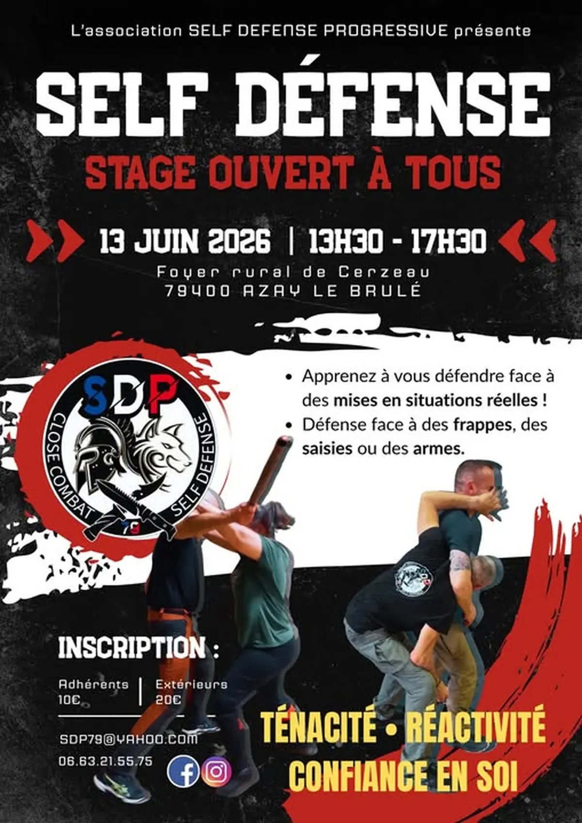 Stage de SELF DÉFENSE