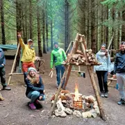 Stage de survie Bushcraft traditionnel à Brénod (01)