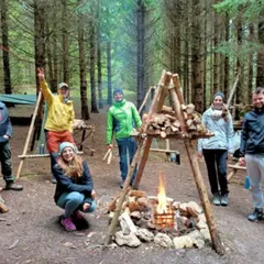 Stage de survie Bushcraft traditionnel à Brénod (01)