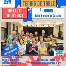 Stage de tennis de table