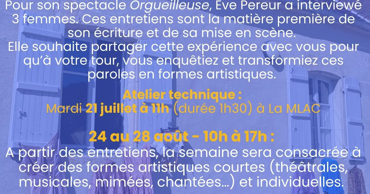 Stage de Théâtre