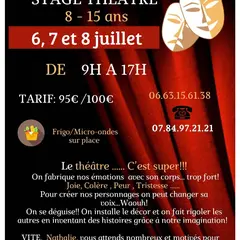 Stage De Théâtre 8/15 Ans