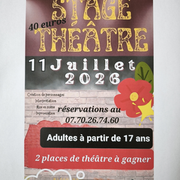 stage de théâtre