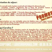 Stage de théâtre d'impro à la Bertrande