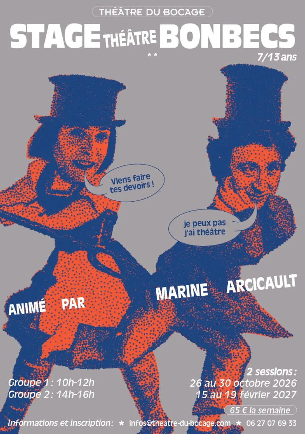 Stage de théâtre enfant