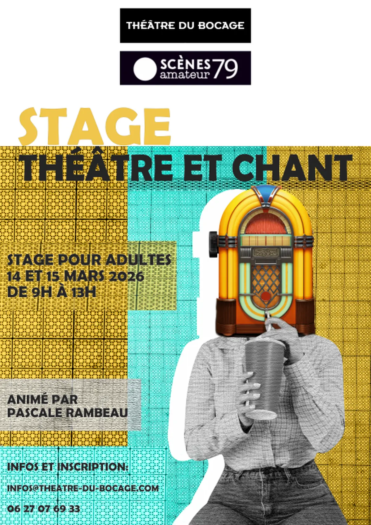 Stage de théâtre et chant pour adultes