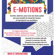 Stage de théâtre et yoga