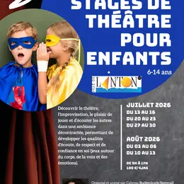 Stage de thêatre pour enfants