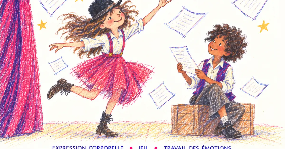 Stage de théâtre pour enfants à Paris