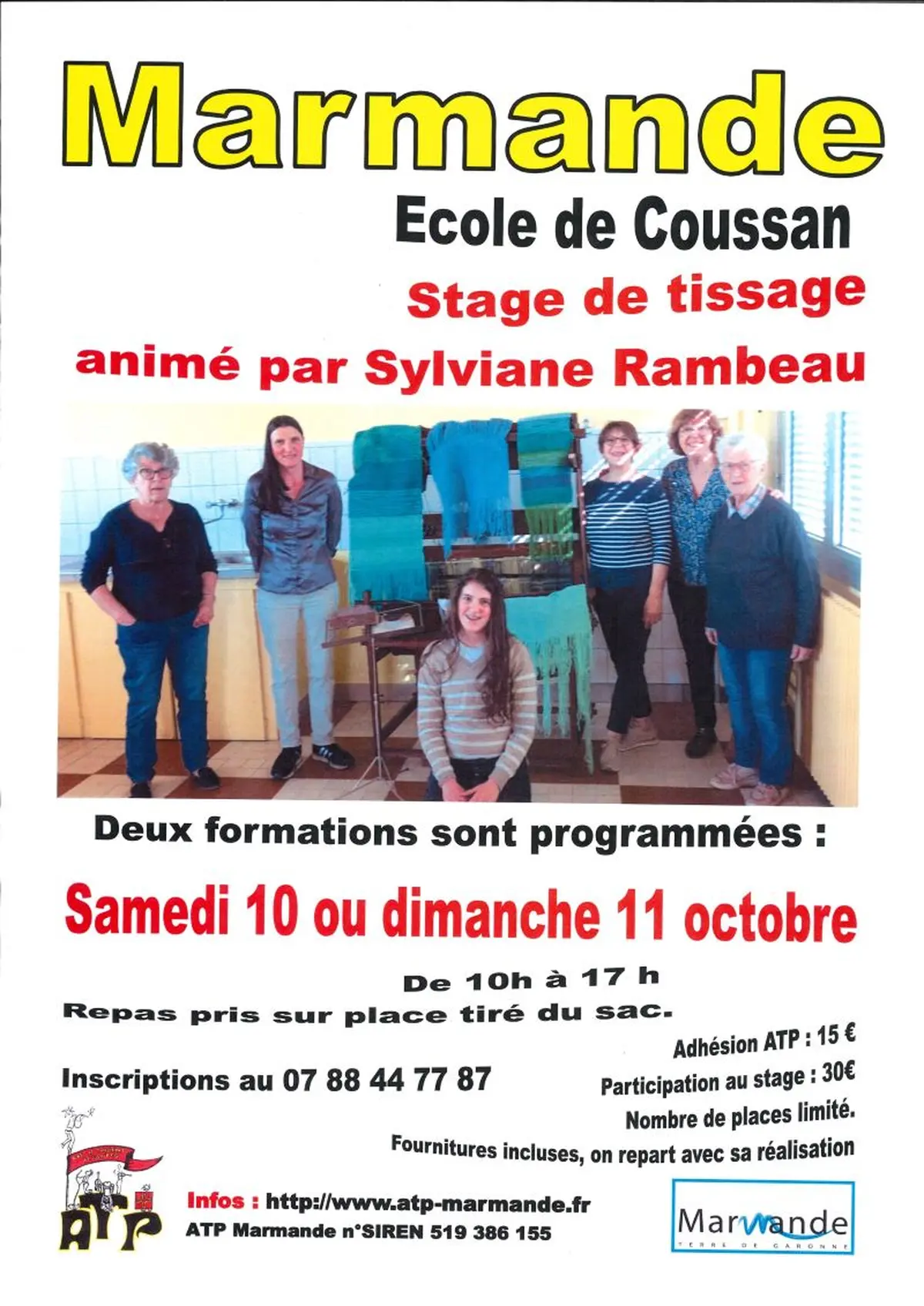 Stage de Tissage