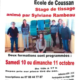 Stage de Tissage