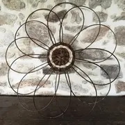 Stage de vannerie : fleur géante