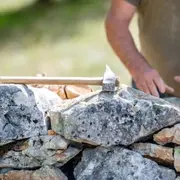 Stage découverte : construction pierre sèche  à l'écomusée de Cuzals
