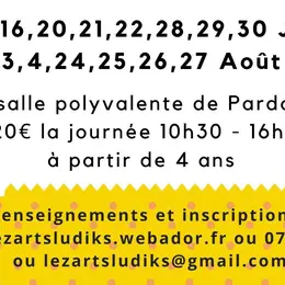 Stage des arts du cirque avec Lezarts Ludiks