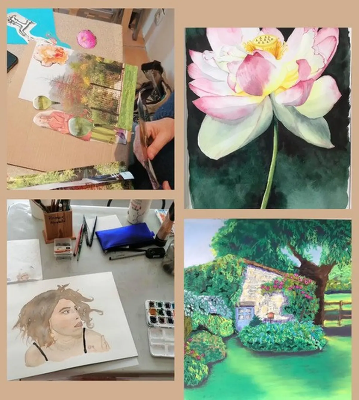 Stage dessin et peinture à l'Atelier de Florence