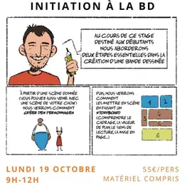 Stage dessin : Initiation à la BD par Floriane VIRGO