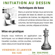 Stage dessin-peinture : Initiation au Dessin par Floriane VIRGO