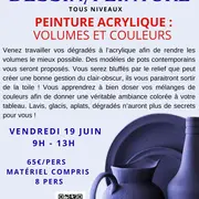 Stage dessin-peinture : Volumes et Couleurs