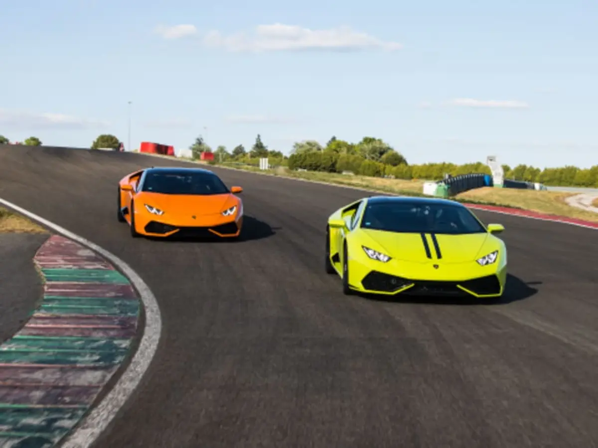 Stage duo Lamborghini Huracan + Ferrari F8, Circuit de Trappes