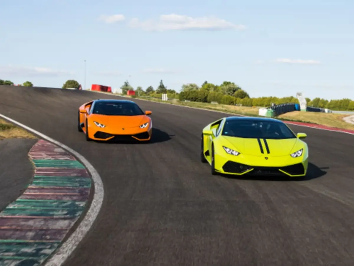 Stage duo Lamborghini Huracan + Ferrari F8, Circuit des Ecuyers