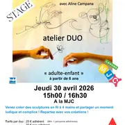 Stage en duo créations en fil de fer et aluminium