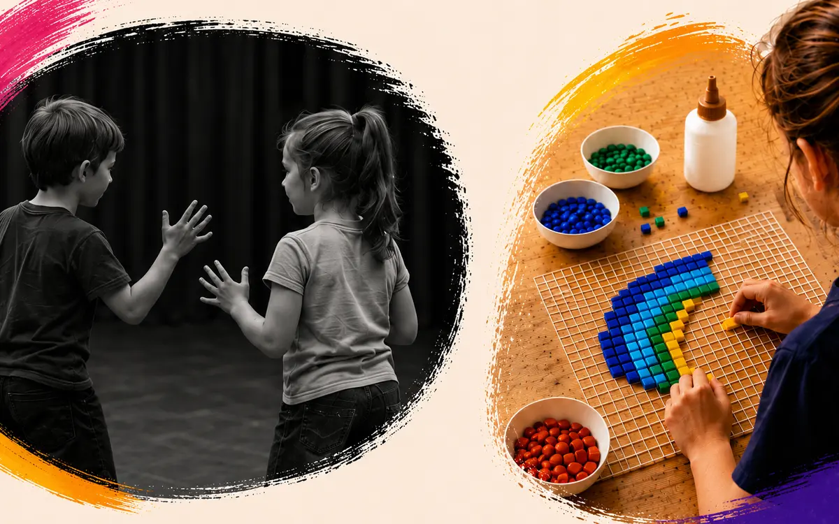 Stage artistique Théâtre clown & Mosaïque pour les enfants de 7 à 13 ans