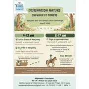Stage équitationDestination nature - Chevaux et poneys