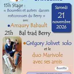 Stage et bal des musiques du Berry