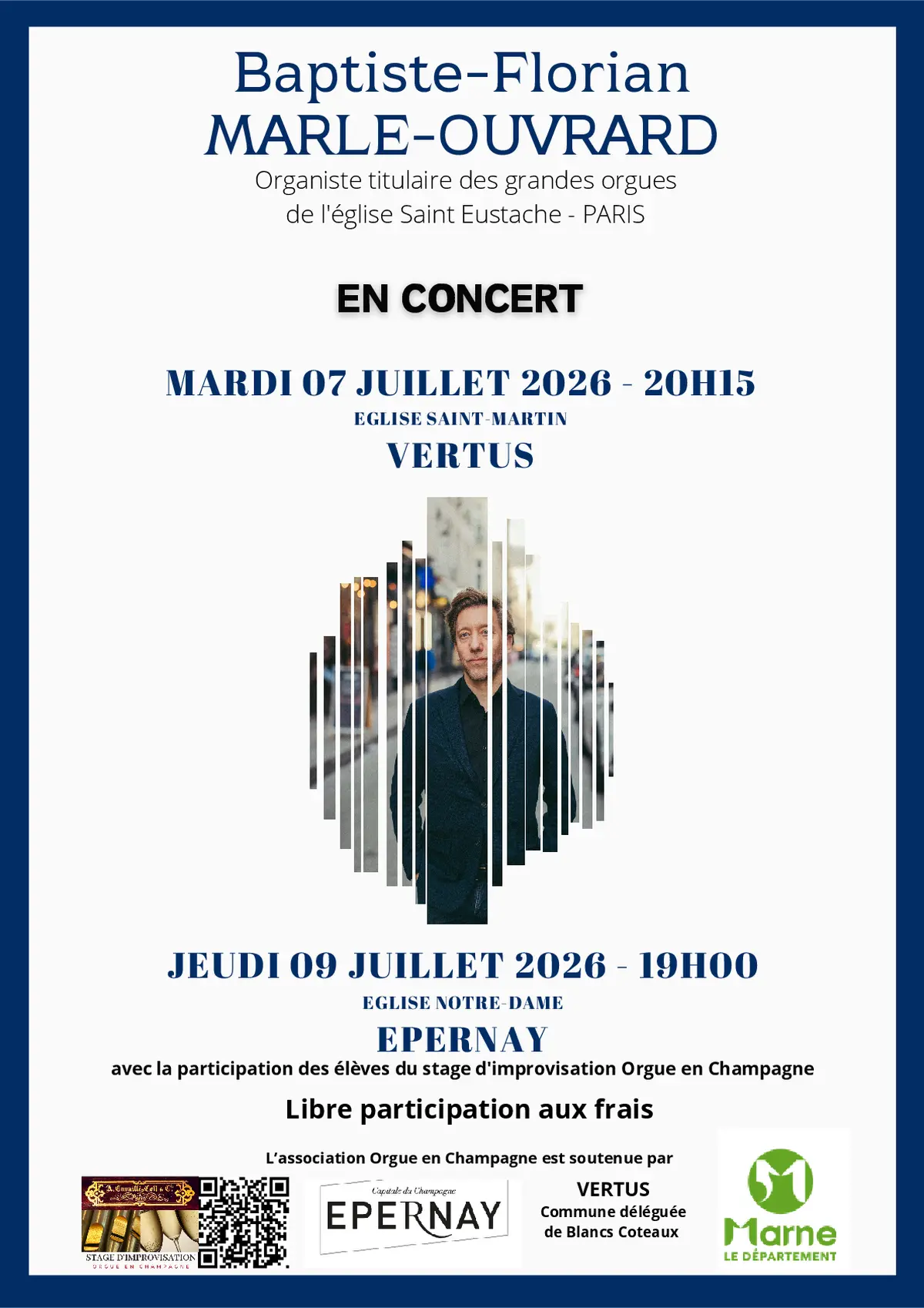 Stage et concerts d'orgue