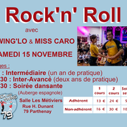 Stage et Soirée dansante Rock and Swing