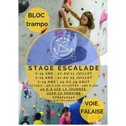 Stage été vacances Escalade