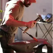 stage forge à l'Ecomusée