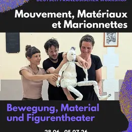 Stage franco-allemand : Mouvement, matériaux et marionnettes