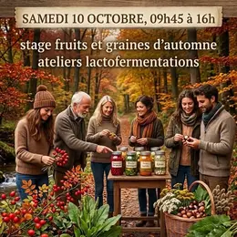 Stage fruits et graines d'automne