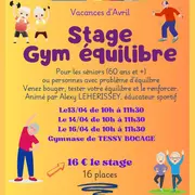 Stage gym équilibre seniors