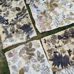 Stage impression végétale par cuisson vapeur - ECOPRINT