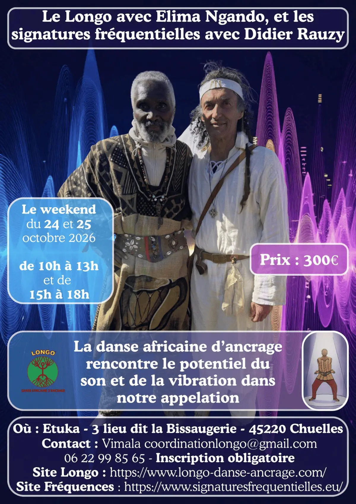 Stage : Le longo avec Elima Ngando