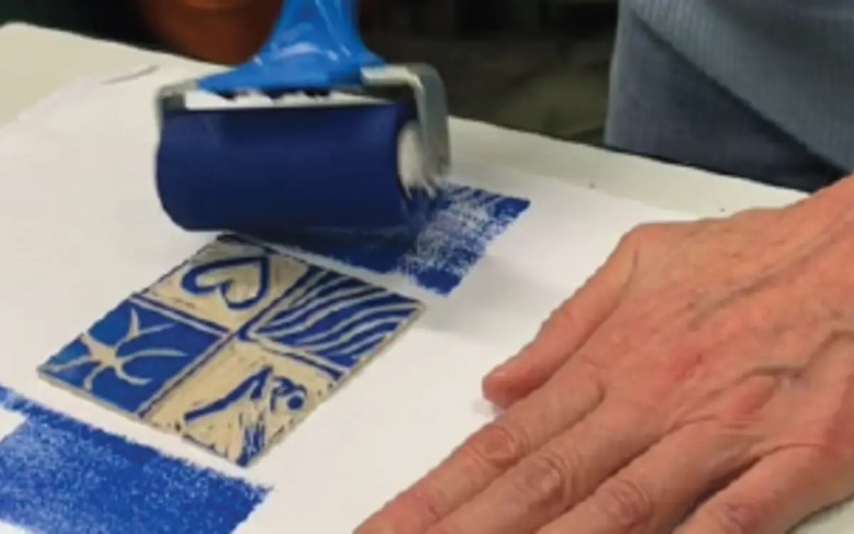 Stage Linogravure : Fabrication de cartes de Noël ou de voeux