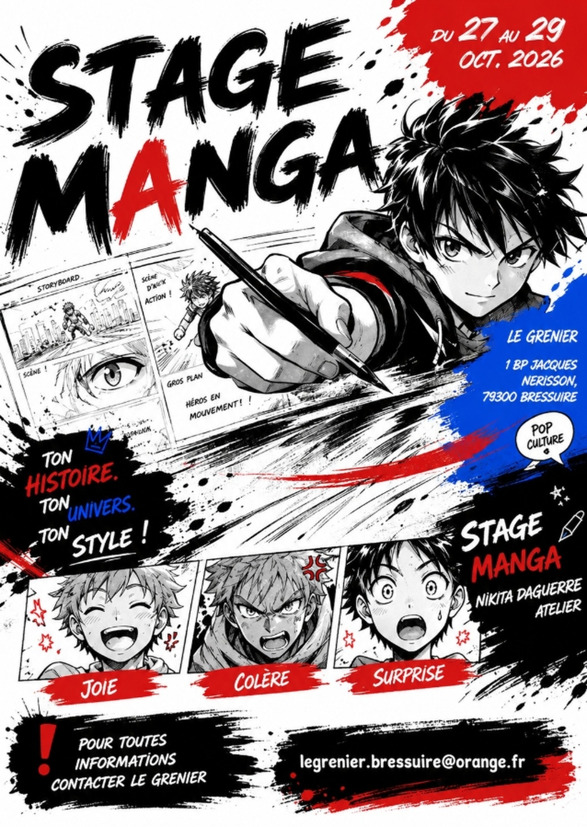 Stage manga