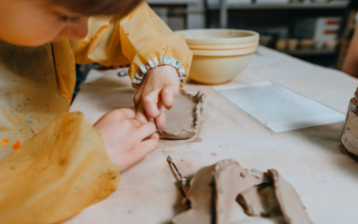 Stage Modelage instruments de musique en argile 7-10 ans