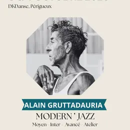 Stage Modern’Jazz  – Alain Gruttadauria – DKDanse