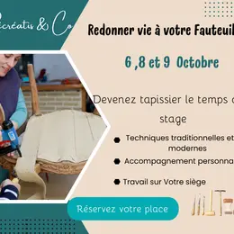 Stage « Osez relooker votre fauteuil de famille»