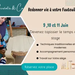 Stage « Osez relooker votre fauteuil de famille»