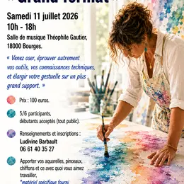 Stage Peinture Aquarelle Grand format