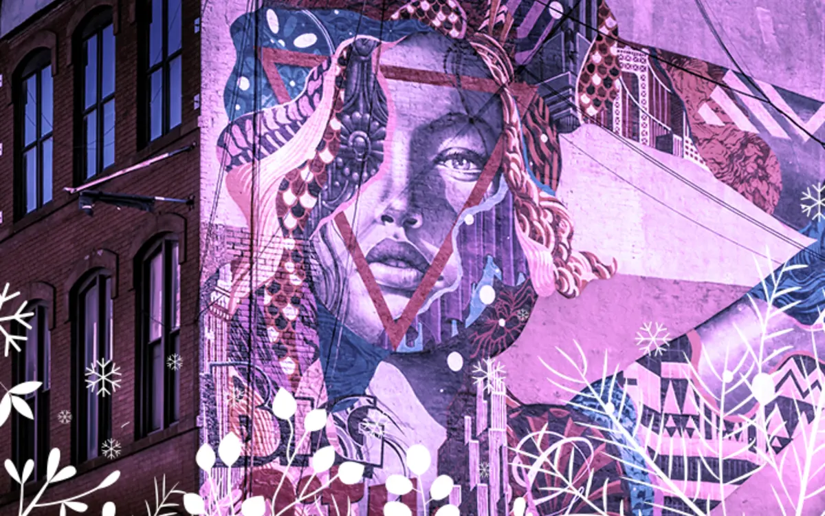 Stage photo street art hiver